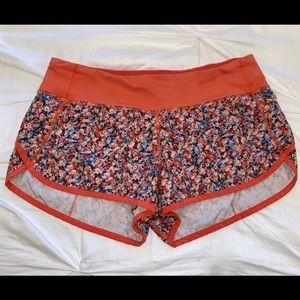 SOLD. Lululemon Speed Shorts.